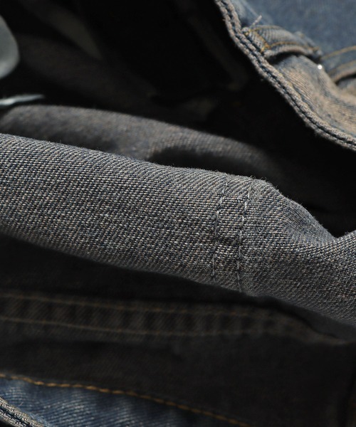 Theater code（シアターコード）の「vintage like denim pants/ヴィンテージライク デニムパンツ（デニムパンツ・メンズ・ネイビー・M/L/S）」の10枚目の写真