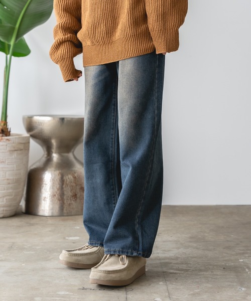 Theater code（シアターコード）の「vintage like denim pants/ヴィンテージライク デニムパンツ（デニムパンツ・メンズ・ネイビー・M/L/S）」の22枚目の写真
