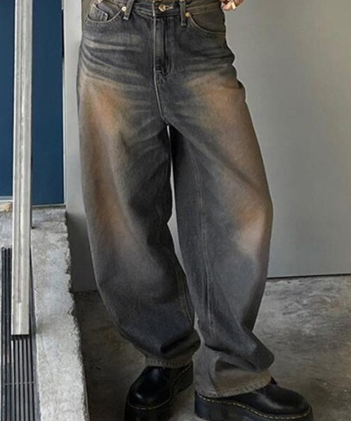 Theater code（シアターコード）の「vintage like denim pants/ヴィンテージライク デニムパンツ 2026年 夏 夏服メンズ（デニムパンツ・メンズ・ネイビー・M/L/S）」の12枚目の写真