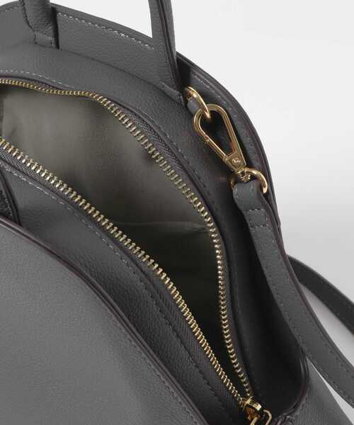 URBAN RESEARCH ROSSO(アーバンリサーチロッソ)の「ミニボストンショルダーバッグ(ショルダーバッグ・レディース・ボルドー/チャコールグレー・-)」の13枚目の写真