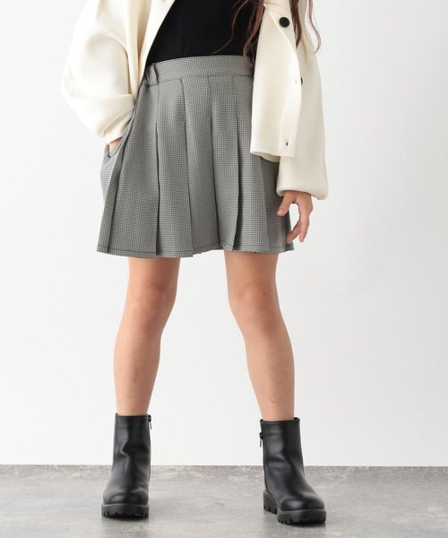 GLOBAL WORK(グローバルワーク)の「ムテキプリティプリーツスカート/963013(スカート・キッズ・ブラック/その他/ライトブルー/グレー系その他/ダークグレー/グレー/ライトグレー/ブラウン/ベージュ/その他1/オフホワイト・100cm/150cm/140cm/130cm/160cm/120cm/110cm)」の1枚目の写真