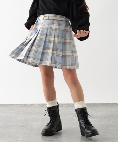 GLOBAL WORK(グローバルワーク)の「ムテキプリティプリーツスカート/963013(スカート・キッズ・ブラック/その他/ライトブルー/グレー系その他/ダークグレー/グレー/ライトグレー/ブラウン/ベージュ/その他1/オフホワイト・100cm/150cm/140cm/130cm/160cm/120cm/110cm)」の10枚目の写真