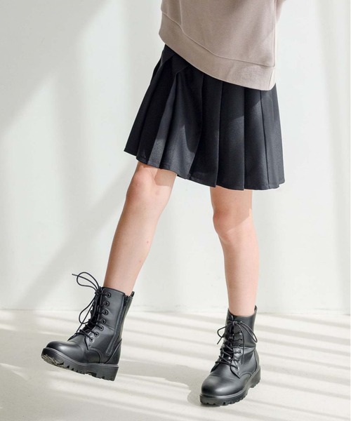 GLOBAL WORK(グローバルワーク)の「ムテキプリティプリーツスカート/963013(スカート・キッズ・ブラック/その他/ライトブルー/グレー系その他/ダークグレー/グレー/ライトグレー/ブラウン/ベージュ/その他1/オフホワイト・100cm/150cm/140cm/130cm/160cm/120cm/110cm)」の3枚目の写真