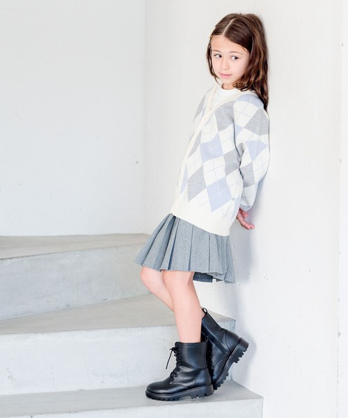 GLOBAL WORK(グローバルワーク)の「ムテキプリティプリーツスカート/963013(スカート・キッズ・ブラック/その他/ライトブルー/グレー系その他/ダークグレー/グレー/ライトグレー/ブラウン/ベージュ/その他1/オフホワイト・100cm/150cm/140cm/130cm/160cm/120cm/110cm)」の14枚目の写真