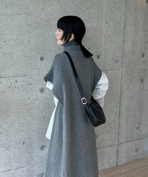 y/m by RIKA（イムバイリカ）の「ハーフラウンドショルダーBAG（ショルダーバッグ・レディース・ブラック/アイボリー・FREE）」の7枚目の写真