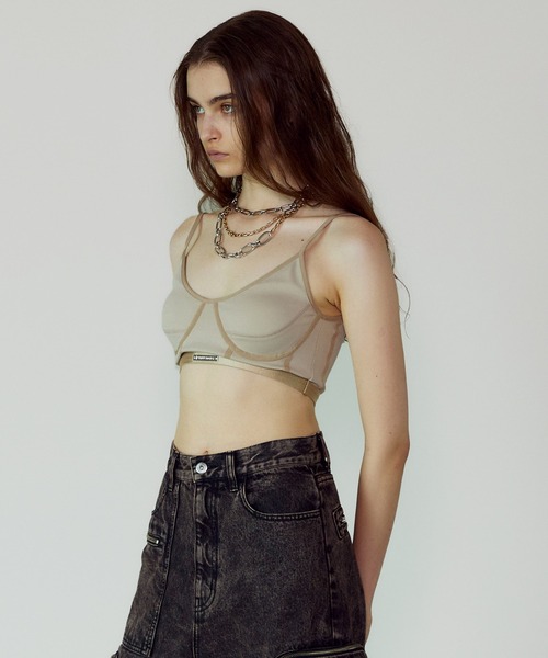 下着・アンダーウェア PRANK PROJECT Plate Band Bra Top Plate Band Bra Top
