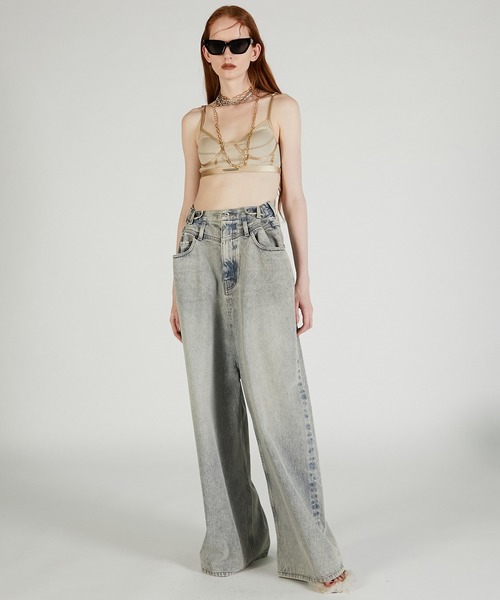 PRANK PROJECT（プランクプロジェクト）の「プレートバンドブラ / Plate Band Bra Top（ブラジャー・レディース・マルチ/ベージュ/ブラック・FREE）」の20枚目の写真