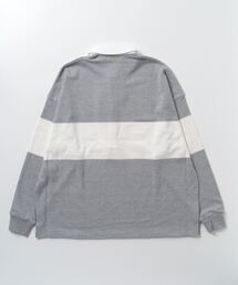 CLANE（クラネ）の「CLANE DEEP NECK WIDE RUGBY SHIRT（Tシャツ