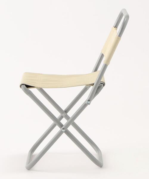 coen（コーエン）の「コンパクトピクニックチェア（アウトドアグッズ・メンズ・オフホワイト/レッド・FREE）」の5枚目の写真