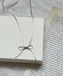 cuorequal | リボンモチーフネックレス(ネックレス)