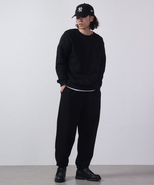 ACE(エース)の「ACE 裏ボア 無地 トレーナー(スウェット・メンズ・杢グレー/ワイン/ブラック/グリーン/ネイビー系/チャコール/ネイビー・L/M/LL)」の21枚目の写真