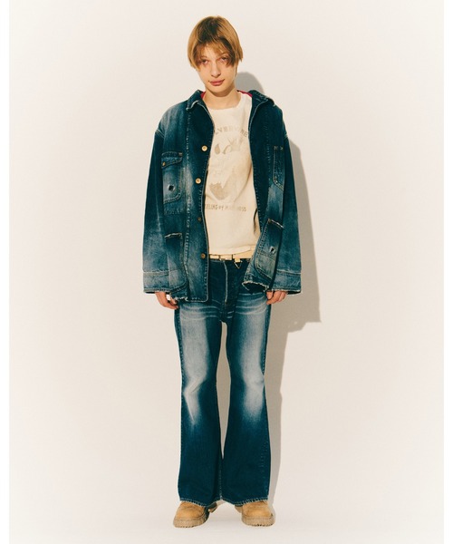 KAMIYA（カミヤ）の「Synthetic Leather Belt（ベルト・メンズ・ホワイト/ブラック・FREE）」の7枚目の写真