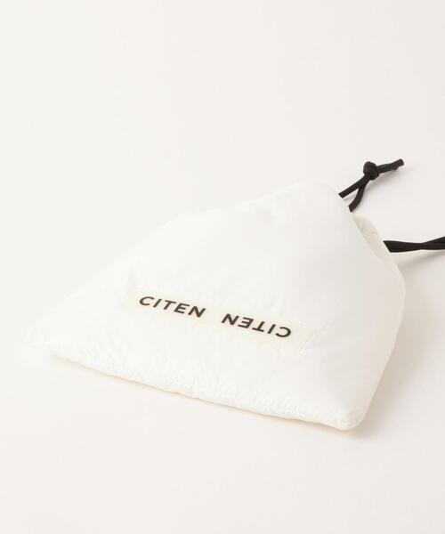 CITEN（シテン）の「【WEB限定】＜CITEN＞ロゴ パフ キンチャク ショルダーバッグ（ショルダーバッグ・レディース・ブラック/シルバー/ホワイト/ロイヤルブルー/ケリー・FREE）」の15枚目の写真