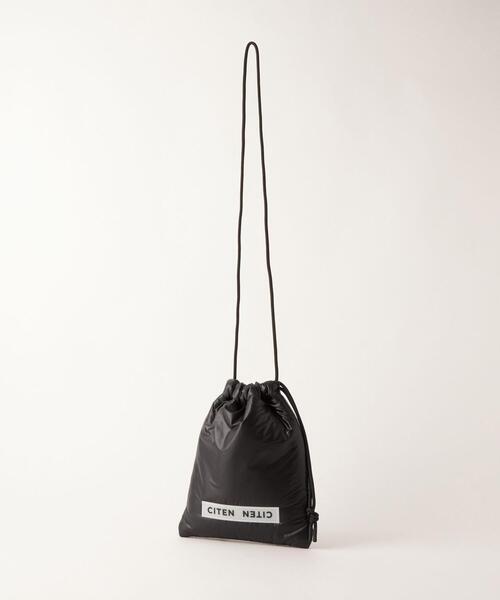 CITEN（シテン）の「【WEB限定】＜CITEN＞ロゴ パフ キンチャク ショルダーバッグ（ショルダーバッグ・レディース・ブラック/シルバー/ホワイト/ロイヤルブルー/ケリー・FREE）」の21枚目の写真