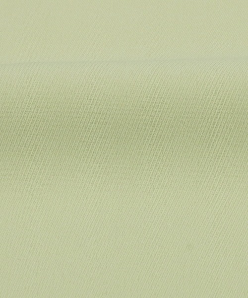 TOKYO SHIRTS（トウキョウシャツ）の「パール付き 長袖タックブラウス（シャツ/ブラウス・レディース・ライトグリーン/ライトブラウン・L/M）」の8枚目の写真
