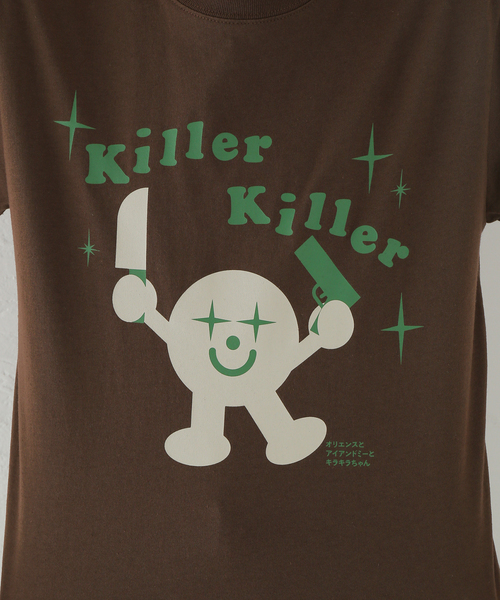 I&ME（アイアンドミー）の「別注【 I&ME×Oriens】キラーキラーチャンTEE（Tシャツ/カットソー・レディース・イエロー/ブラウン・SMALL/LARGE）」の18枚目の写真