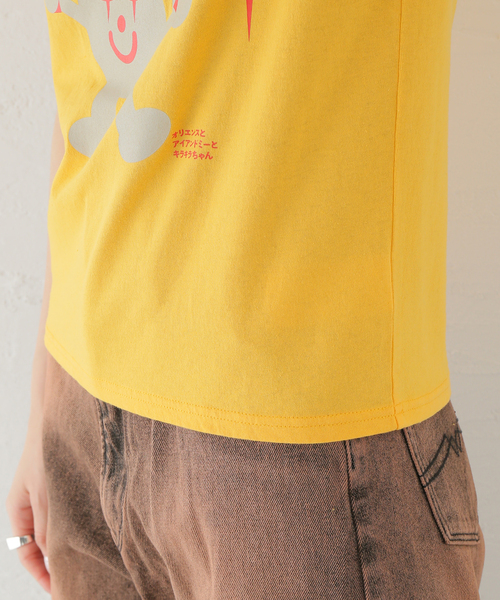 I&ME（アイアンドミー）の「別注【 I&ME×Oriens】キラーキラーチャンTEE（Tシャツ/カットソー・レディース・イエロー/ブラウン・SMALL/LARGE）」の4枚目の写真