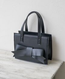 ems excite | リボン付2wayバッグ(ショルダーバッグ)