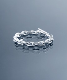 YArKA（ヤーカ）の「【YArKA/ヤーカ】oval link 2 sides cut volume chain bracelet [AZTC] / オーバルアズキ2カットボリュームチェーンブレスレット（ブレスレット）」
