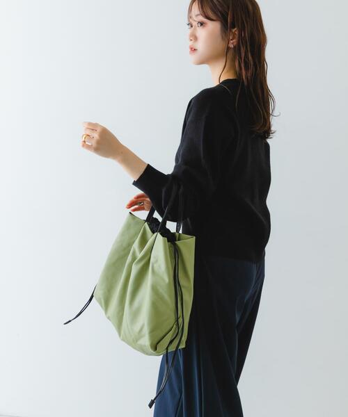 RODE SKO（ロデスコ）の「ウォッシャブル2WAYトートバッグ（トートバッグ・レディース・アイボリー/ブラック/ライトカーキ/シルバー系その他/ブルー系その他/ベージュ・ONE）」の15枚目の写真