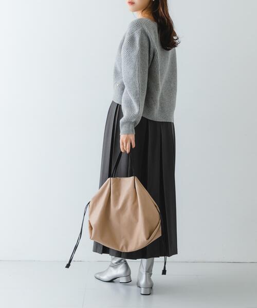 RODE SKO（ロデスコ）の「ウォッシャブル2WAYトートバッグ（トートバッグ・レディース・アイボリー/ブラック/ライトカーキ/シルバー系その他/ブルー系その他/ベージュ・ONE）」の22枚目の写真