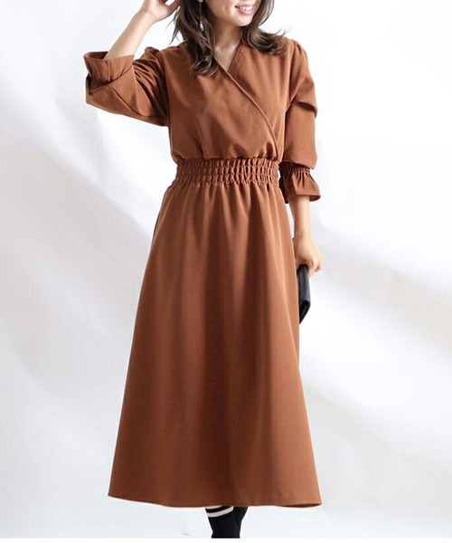 カシュクールロングワンピース（ワンピース）｜GOLDJAPAN（ゴールドジャパン）