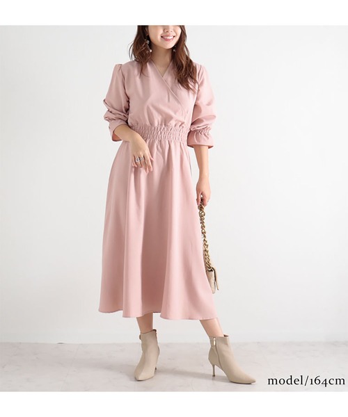 カシュクールロングワンピース（ワンピース）｜GOLDJAPAN（ゴールドジャパン）