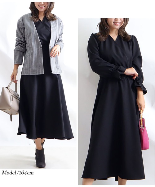 カシュクールロングワンピース（ワンピース）｜GOLDJAPAN（ゴールドジャパン）