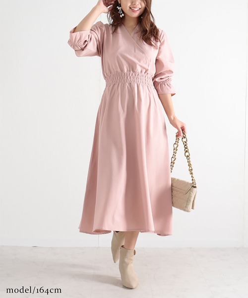 カシュクールロングワンピース（ワンピース）｜GOLDJAPAN（ゴールドジャパン）