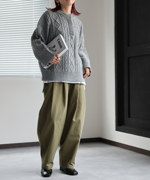 model:162㎝　着用サイズ:FREE