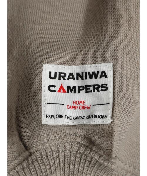CRAFT STANDARD BOUTIQUE（クラフトスタンダードブティック）の「URANIWA　CAMPERS　SWEAT（スウェット・レディース・グレイッシュベージュ/チャコールグレー/アイボリー・M/L）」の22枚目の写真