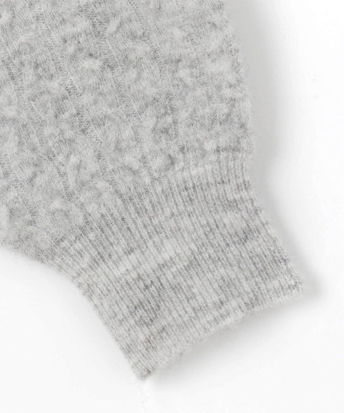 BEVERLY HILLS POLO CLUB（ビバリーヒルズポロクラブ）の「【BEVERLY HILLS POLO CLUB】ケーブルニットプルオーバー（ニット/セーター・レディース・ネイビー/ベージュ/グレー/オフホワイト・MEDIUM/SMALL）」の11枚目の写真