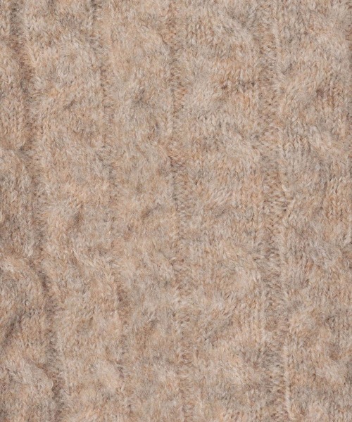 BEVERLY HILLS POLO CLUB（ビバリーヒルズポロクラブ）の「【BEVERLY HILLS POLO CLUB】ケーブルニットプルオーバー（ニット/セーター・レディース・ネイビー/ベージュ/グレー/オフホワイト・MEDIUM/SMALL）」の14枚目の写真