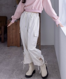 clear | 裾サイドリボンカーゴパンツ≪2023AW新作≫(カーゴパンツ)