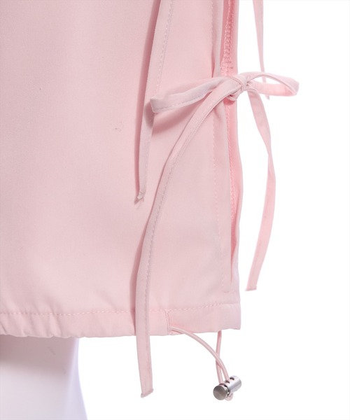 clear（クリア）の「裾サイドリボンカーゴパンツ[低身長用サイズ有]（カーゴパンツ・レディース・ピンク/ブラック/アイボリー・F/XS）」の10枚目の写真