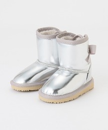 petit main | リボンムートンブーツ(スニーカー)