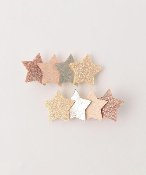 green label relaxing(グリーンレーベルリラクシング)の「<Rockahula Kids> シマ― スター クリップ(その他ヘアアクセサリー・キッズ・ゴールド・FREE)」の2枚目の写真