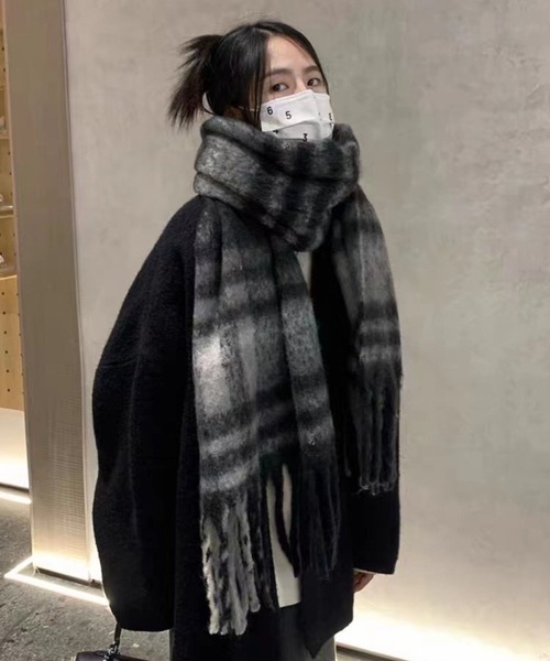 almo（アルモ）の「チェックマフラー(se)（マフラー）」 - WEAR
