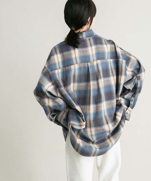 KBF（ケイビーエフ）の「BIGチェックシャツ（シャツ/ブラウス）」 - WEAR