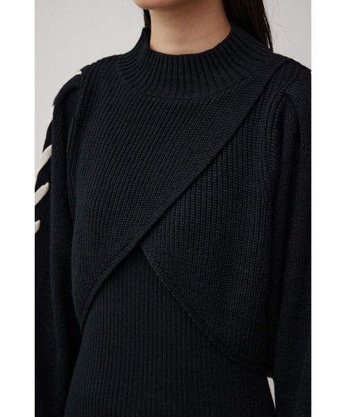 AZUL by moussy（アズールバイマウジー）の「レースアップスリーブ