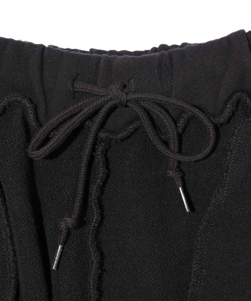 X-girl（エックスガール）の「BICOLOR BOX LOGO SWEAT PANTS