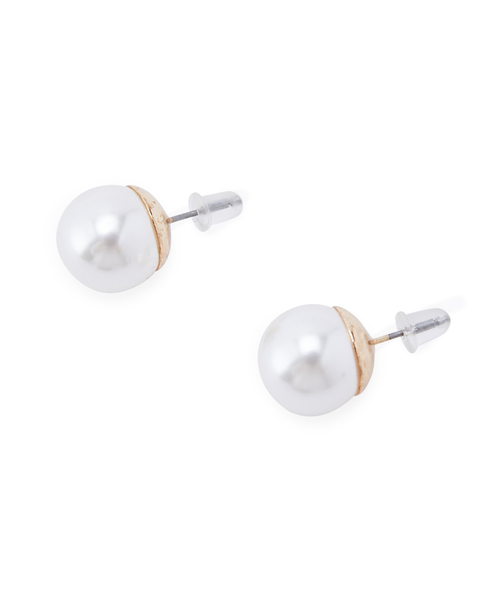 VIS（ビス）の「【2WAY】フェイクファーパールピアス（ピアス（両耳用）・レディース・ピンク/ブラック・FREE）」の9枚目の写真