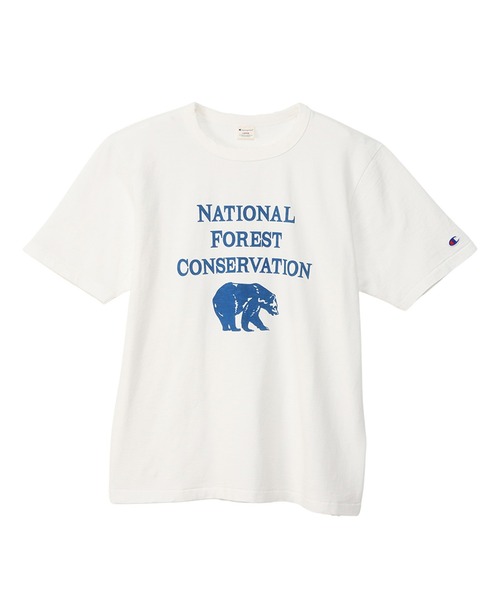 Champion(チャンピオン)の「【Champion/チャンピオン】メンズ メンズカジュアル ショートスリーブTシャツ(Tシャツ/カットソー・メンズ・ヘザーグレー/オフホワイト/ベージュ/モスグリーン・X-LARGE/LARGE/MEDIUM)」の12枚目の写真