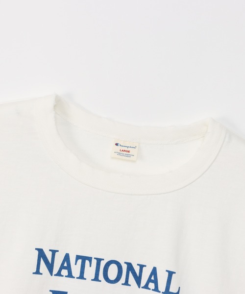 Champion(チャンピオン)の「【Champion/チャンピオン】メンズ メンズカジュアル ショートスリーブTシャツ(Tシャツ/カットソー・メンズ・ヘザーグレー/オフホワイト/ベージュ/モスグリーン・X-LARGE/LARGE/MEDIUM)」の15枚目の写真