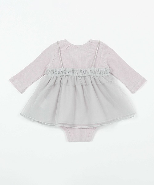 セール】チュールセットアップ（ロンパース）｜petit main