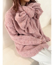 JUMELLE | 【セットアイテム】muffler set knit(ニット/セーター)