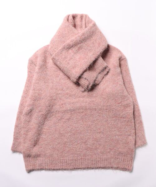 JUMELLE(ジュメロ)の「【セットアイテム】muffler set knit(ニット/セーター・レディース・モカ/グリーン/ピンク・FREE)」の18枚目の写真