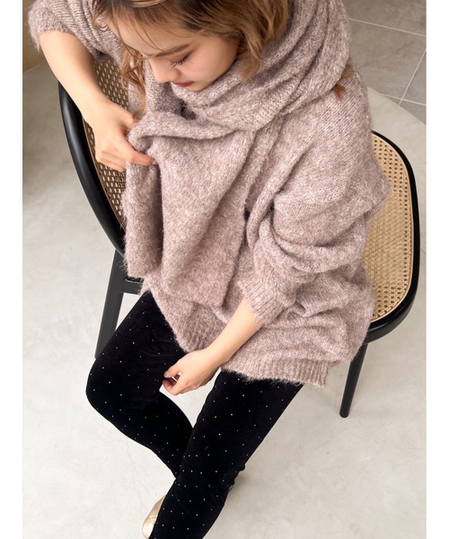 【セットアイテム】muffler set knit（ニット/セーター）｜jumelle（ジュメロ）