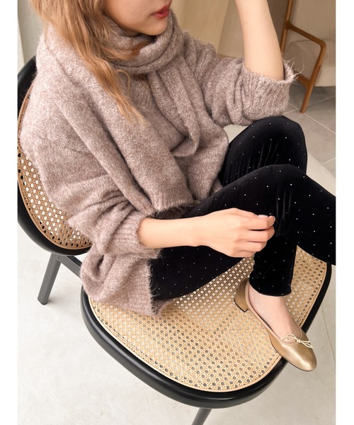【セットアイテム】muffler set knit（ニット/セーター）｜jumelle（ジュメロ）