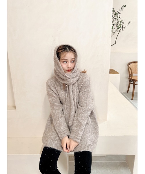 【セットアイテム】muffler set knit（ニット/セーター）｜jumelle（ジュメロ）